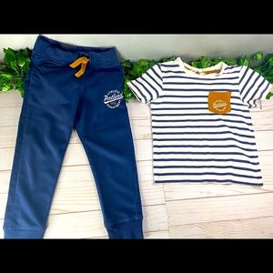 Boys Tee and sweatpants set - 2-4y